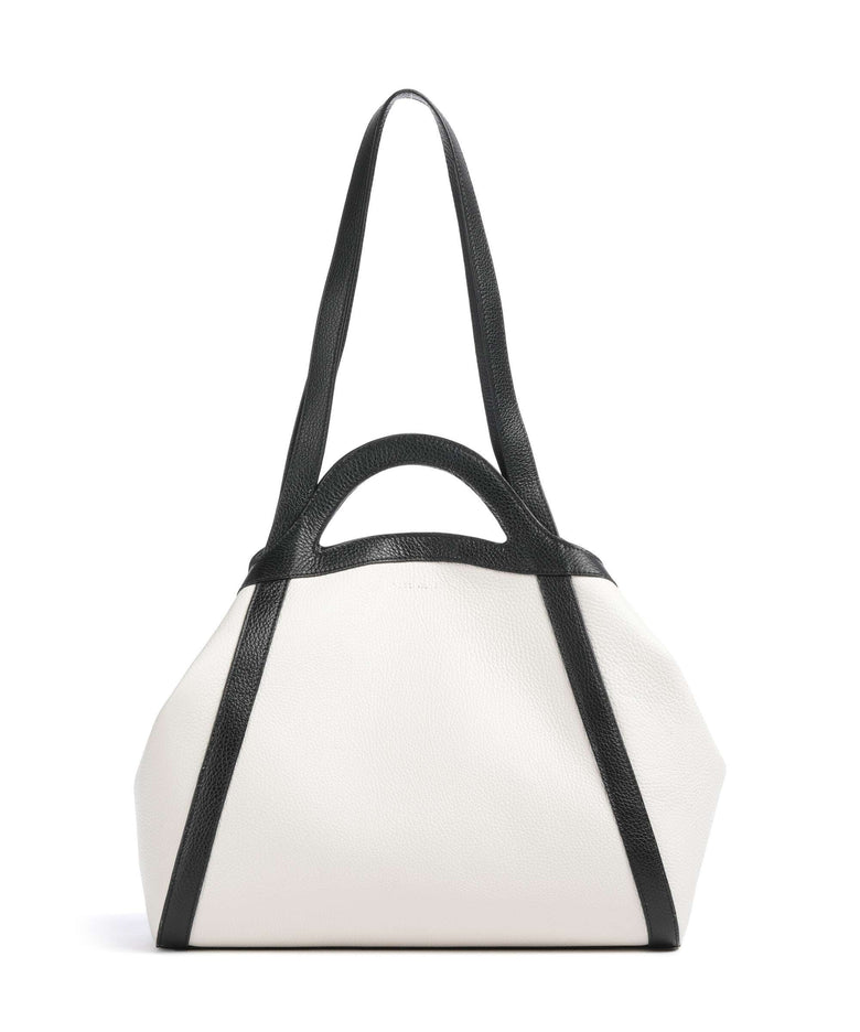 Coccinelle Amalia Tote bag blanco/noir