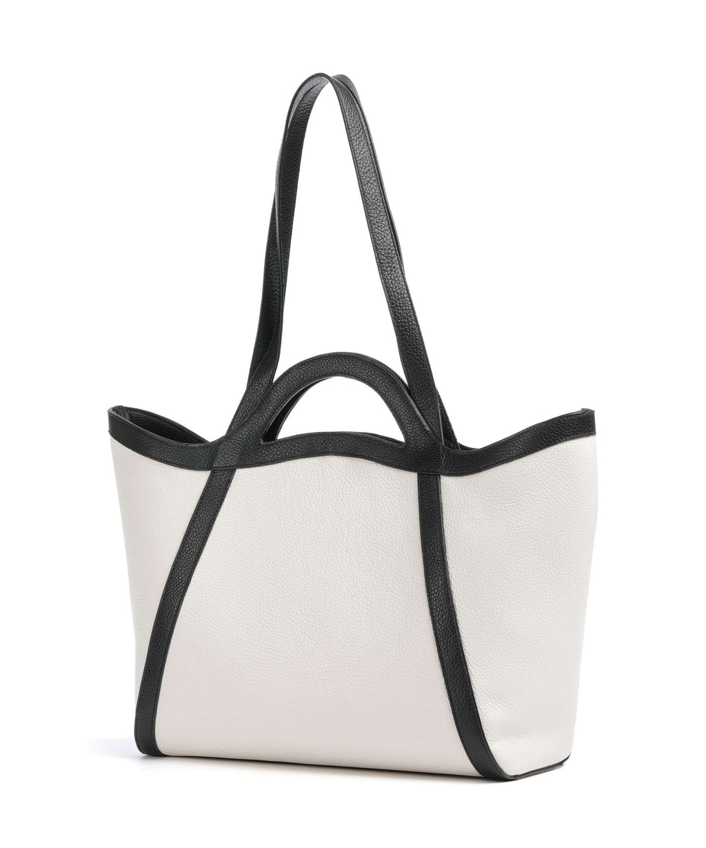Coccinelle Amalia Tote bag blanco/noir