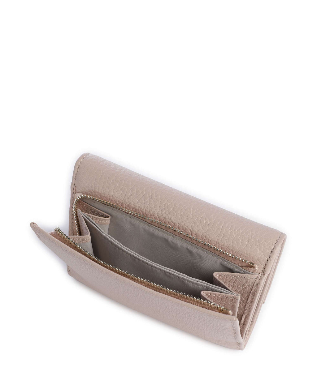 Coccinelle Metallic Soft RFID Wallet rosette