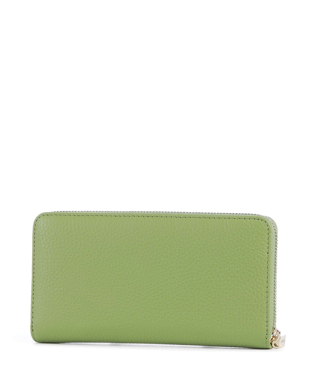 Coccinelle Metallic Soft Wallet guacamole