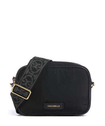 Coccinelle Tebe Nylon Puffy Torba przez ramię noir