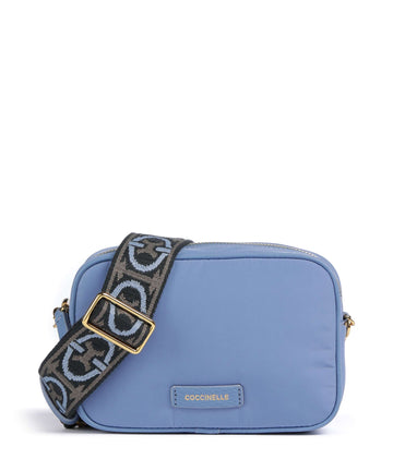 Coccinelle Tebe Nylon Puffy Torba przez ramię azul