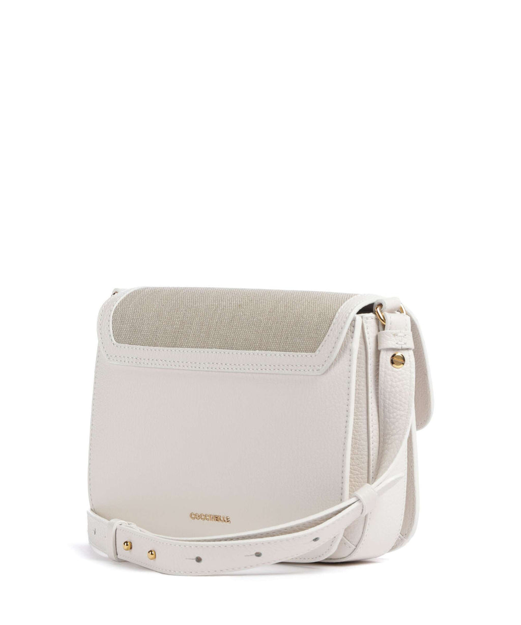 Coccinelle C-Me Crossbody bag natural/blanco