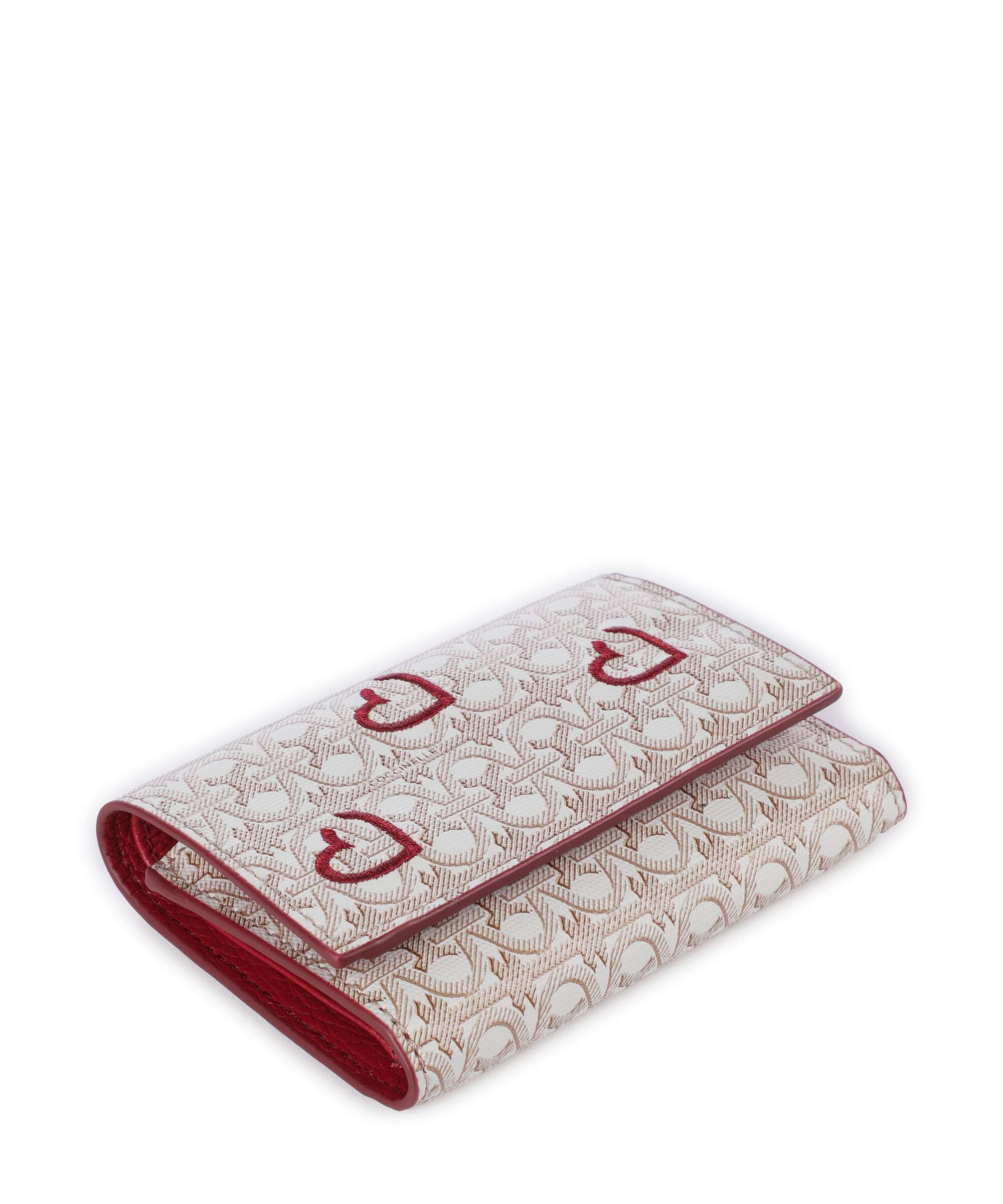 Coccinelle Metallic San Valentino Wallet multicolour/blanco/sangria