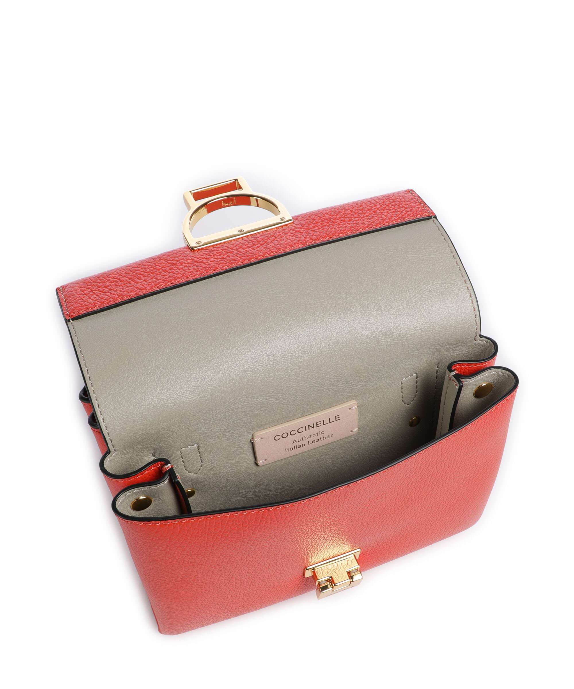 Coccinelle Arlettis Signature Crossbody bag gazpacho