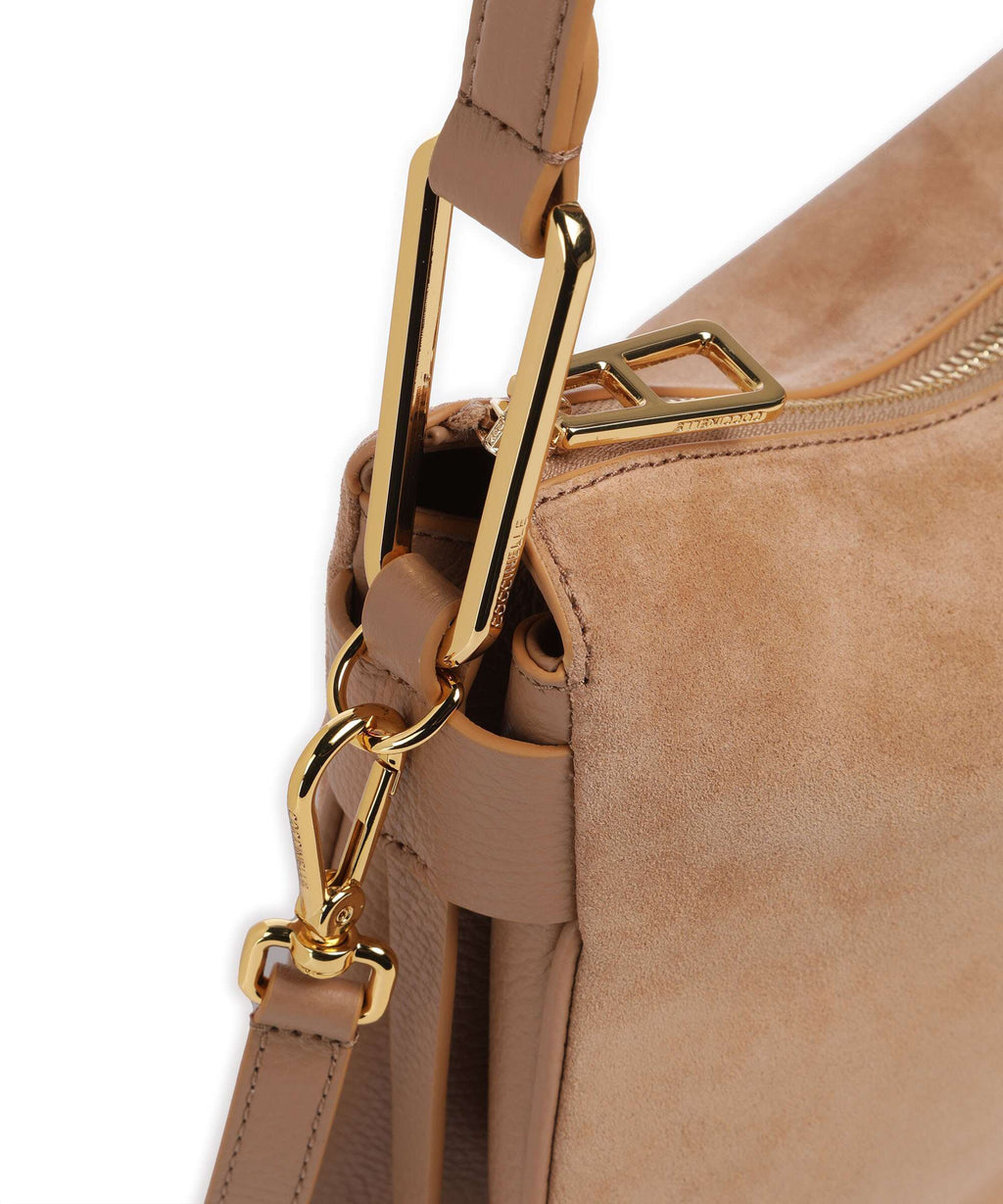 Coccinelle Magie Suede Hobo bag skin