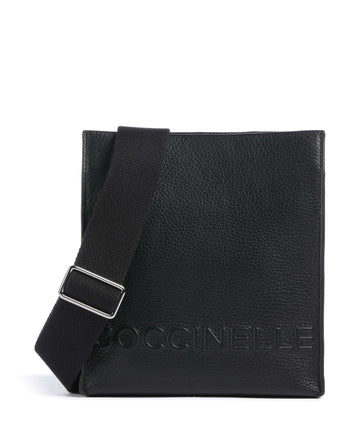 Coccinelle Myrtha Maxi Logo Torba przez ramię noir