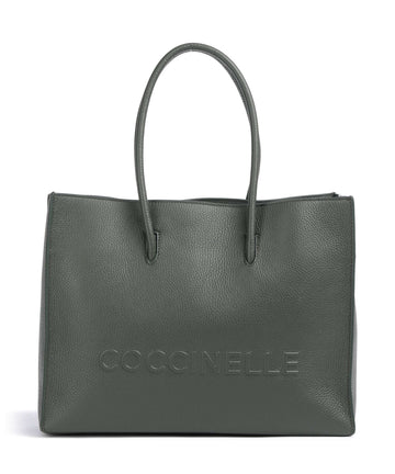 Coccinelle Myrtha Maxi Logo Torba na zakupy alga