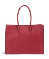 Coccinelle Myrtha Maxi Logo Torba na zakupy sangria