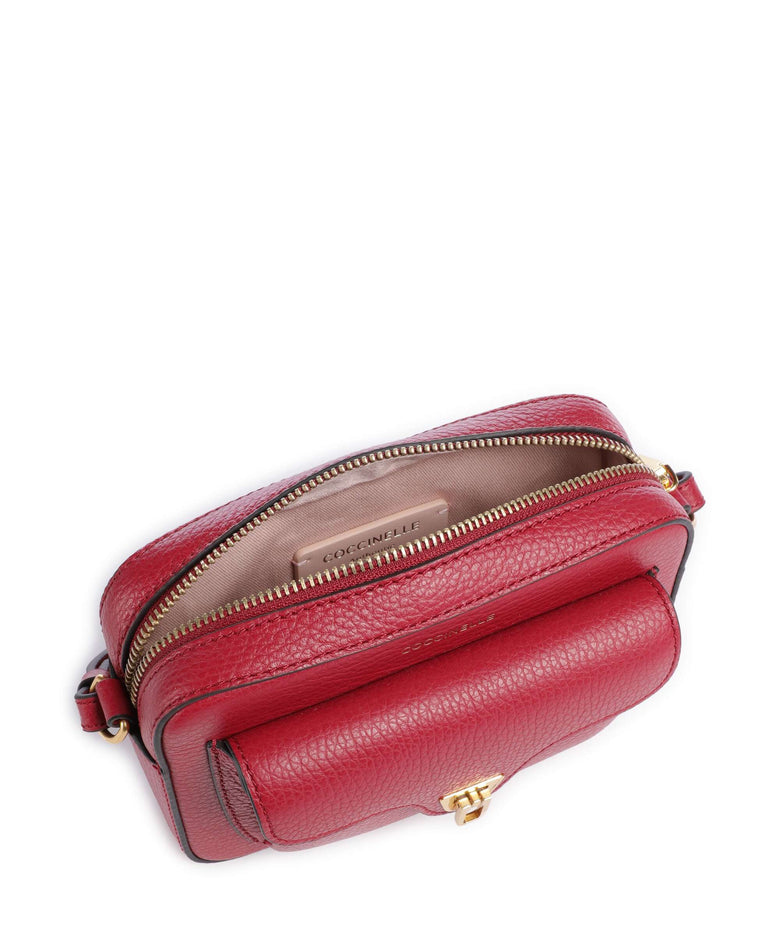 Coccinelle Beat Soft Crossbody bag sangria