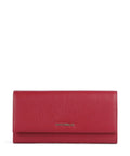 Coccinelle Metallic Soft Wallet sangria