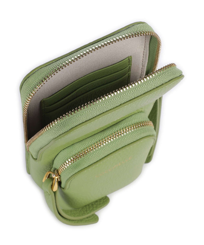 Coccinelle Pixie Phone bag guacamole