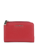 Coccinelle Metallic Soft RFID Portfel ruby