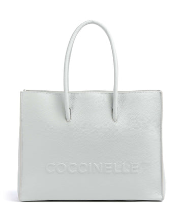 Coccinelle Myrtha Maxi Logo Torba na zakupy snow