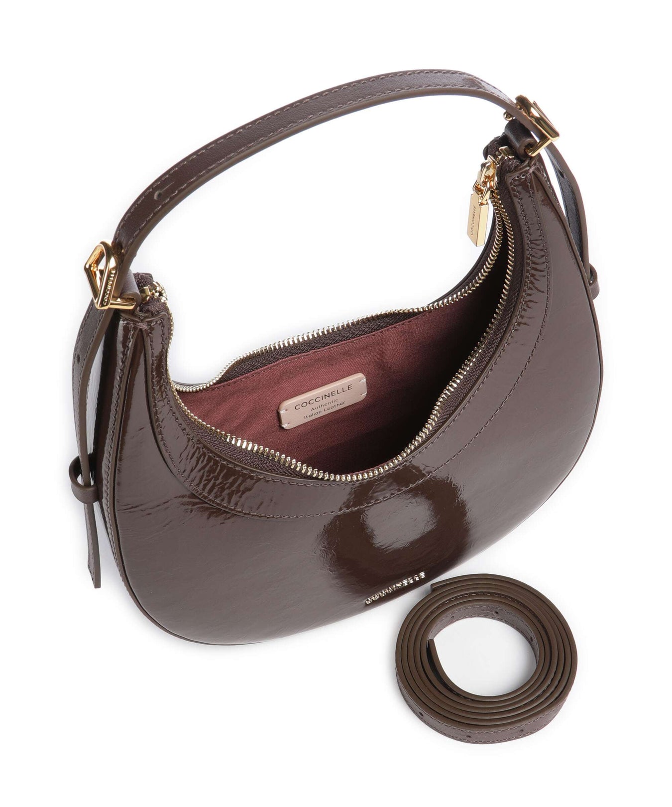 Coccinelle Whisper Shoulder bag brunette