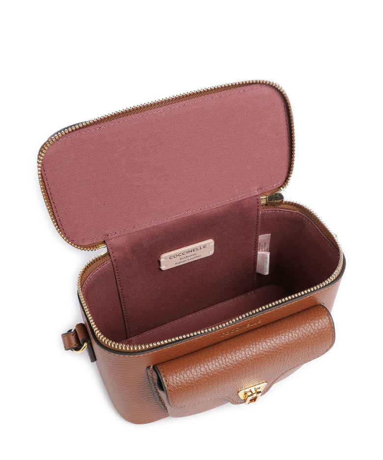 Coccinelle Beat Generation Crossbody bag cognac