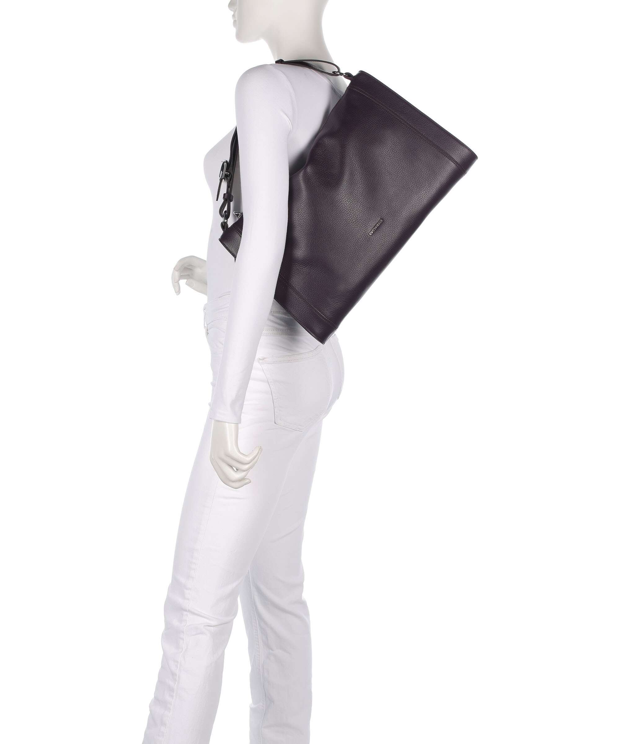 Coccinelle Elinor Hobo bag prune