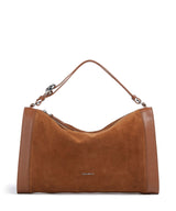 Coccinelle Elinor Suede Torebka worek cognac