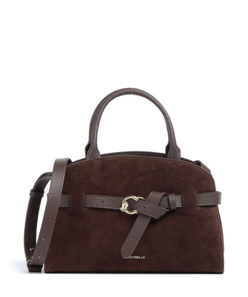 Coccinelle Sabine Suede Torebka brunette