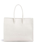 Coccinelle Myrtha Maxi Logo Torba na zakupy blanco