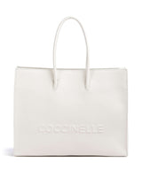 Coccinelle Myrtha Maxi Logo Torba na zakupy blanco