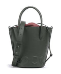 Coccinelle Myrtha Maxi Logo Bucket bag alga