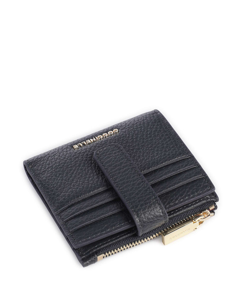 Coccinelle Metallic Soft Wallet midnight blue