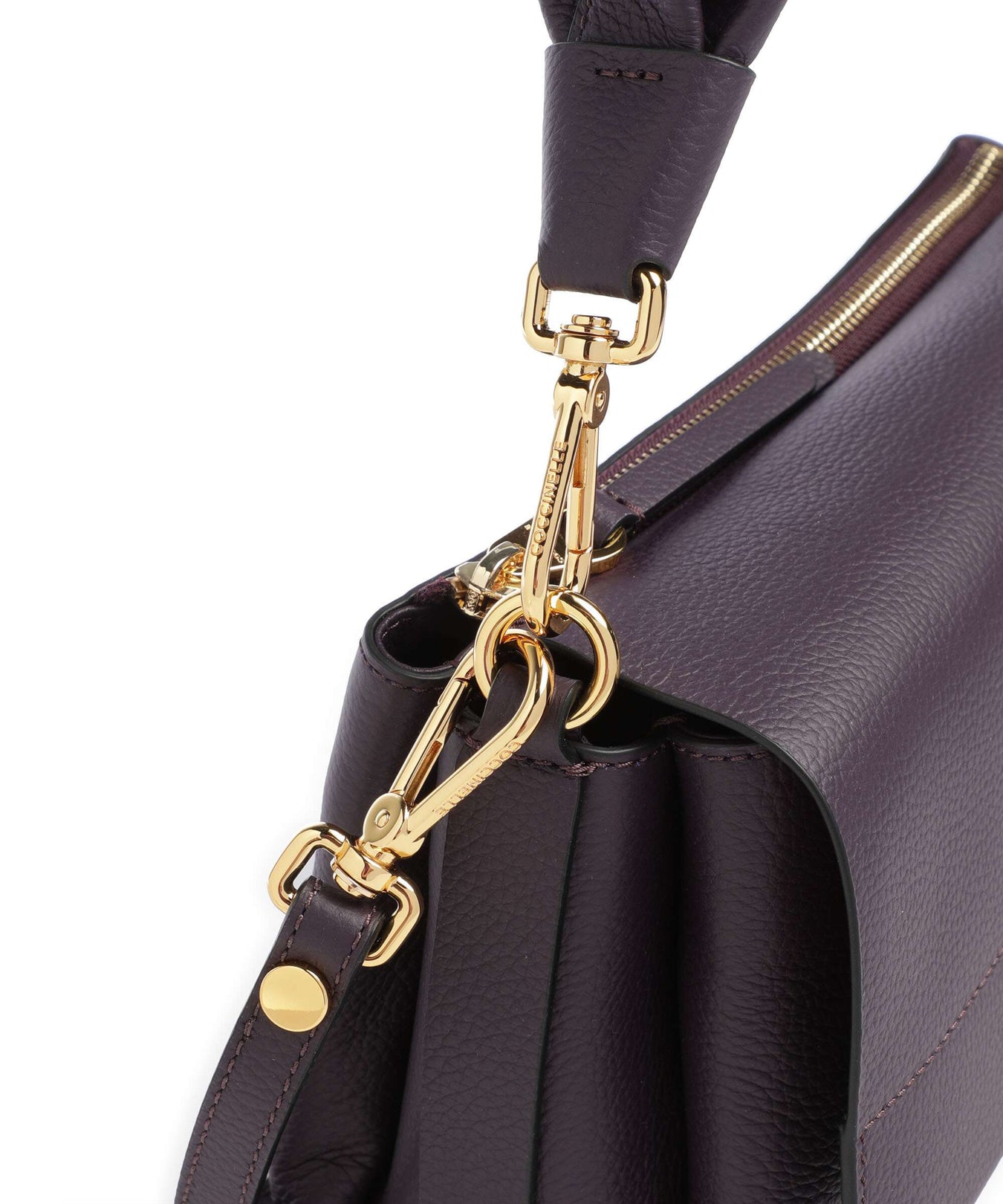 Coccinelle Boheme Grana Double Shoulder bag prune/ribes