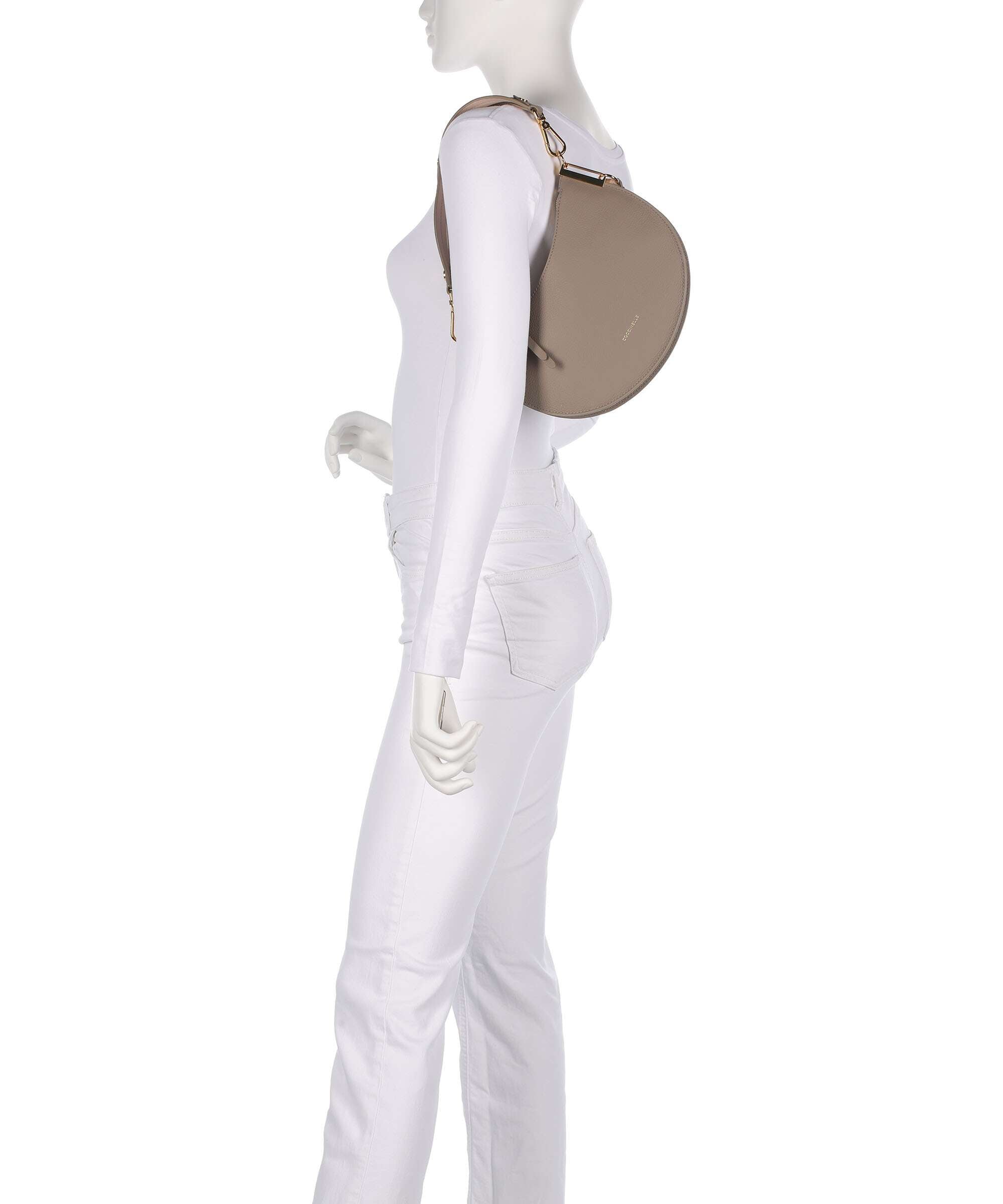 Coccinelle Sunup Shoulder bag warm taupe/rosette