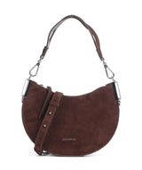 Coccinelle Sunup Suede Torba na ramię brunette