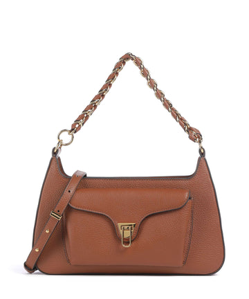 Coccinelle Beat Torba na ramię cognac