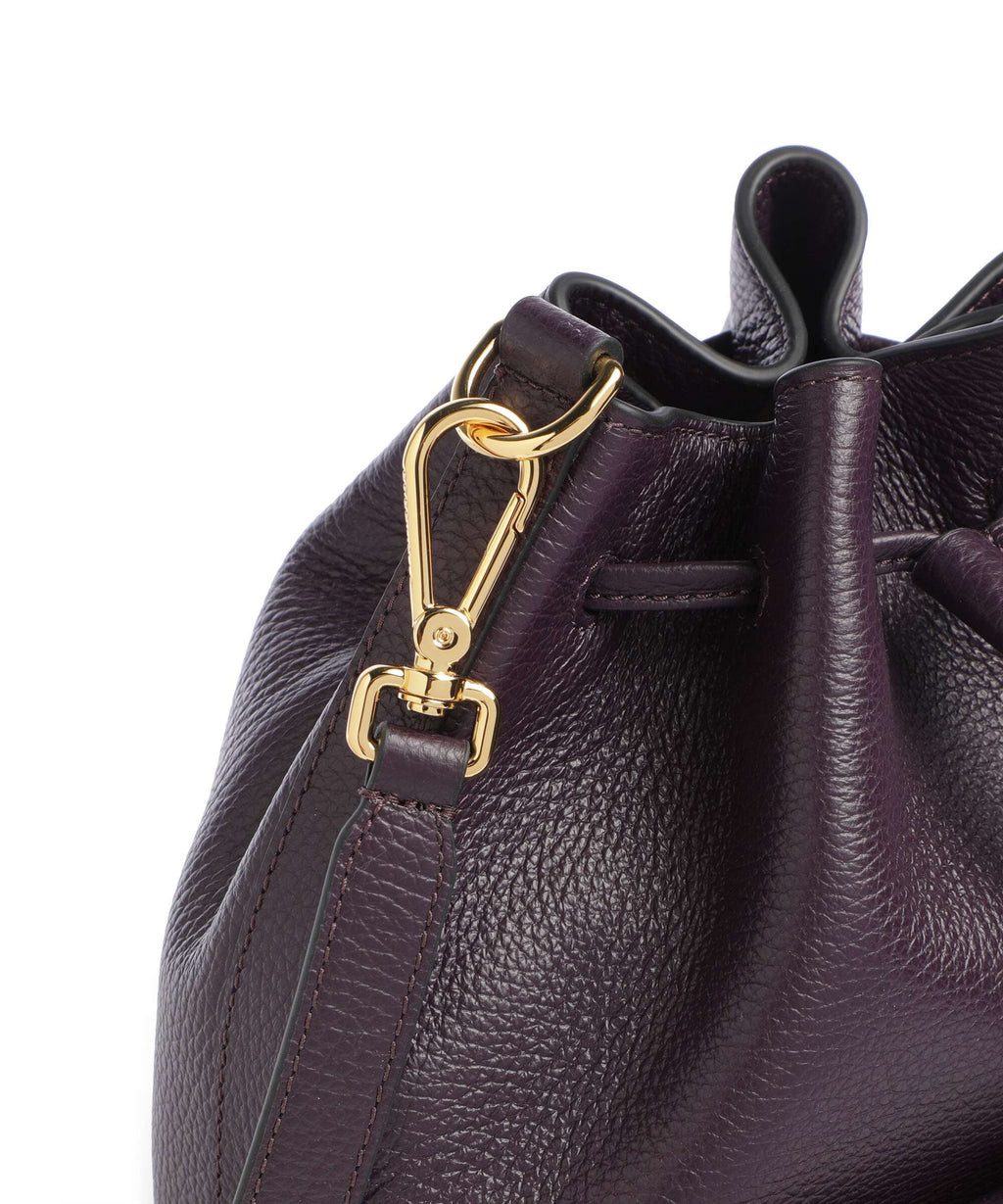 Coccinelle Beat Generation Bucket bag prune