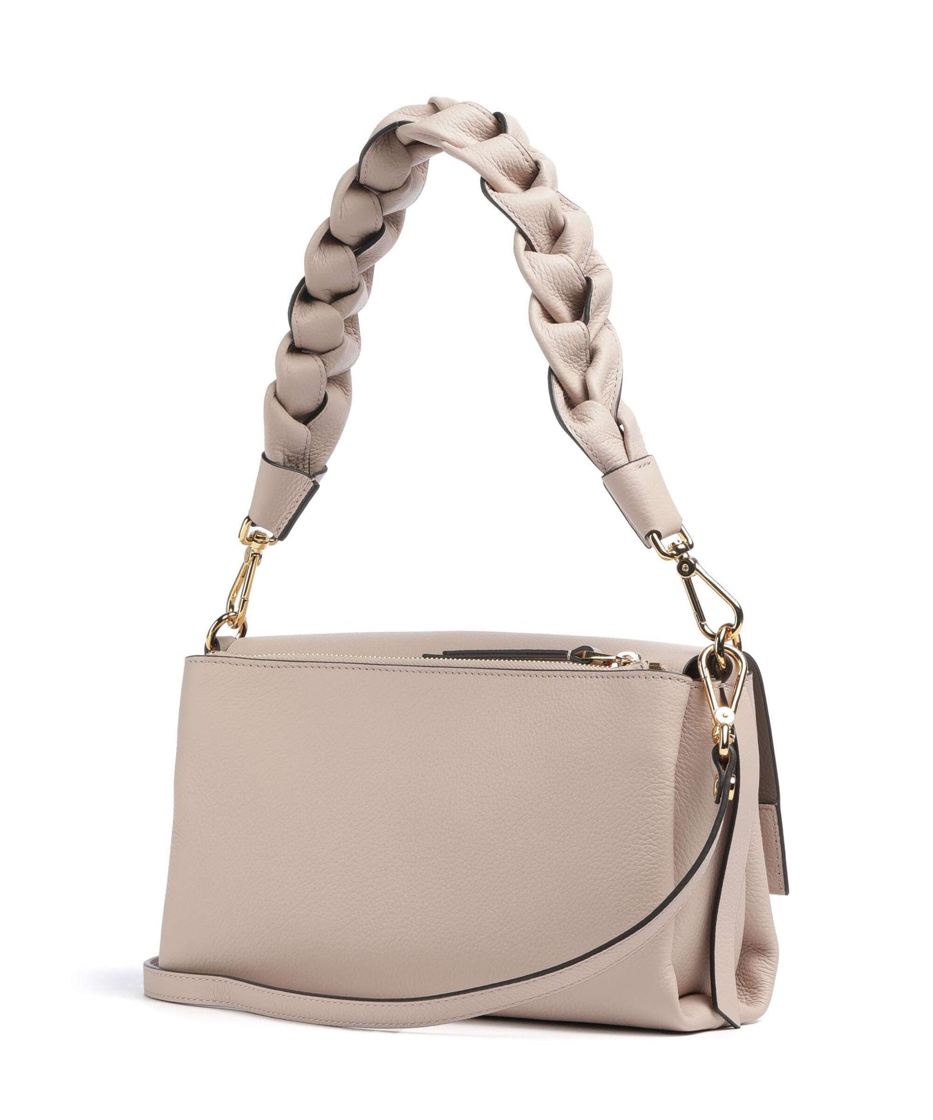 Coccinelle Boheme Grana Double Shoulder bag rosette/warm taupe