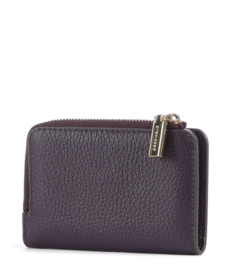 Coccinelle Metallic Soft Wallet prune