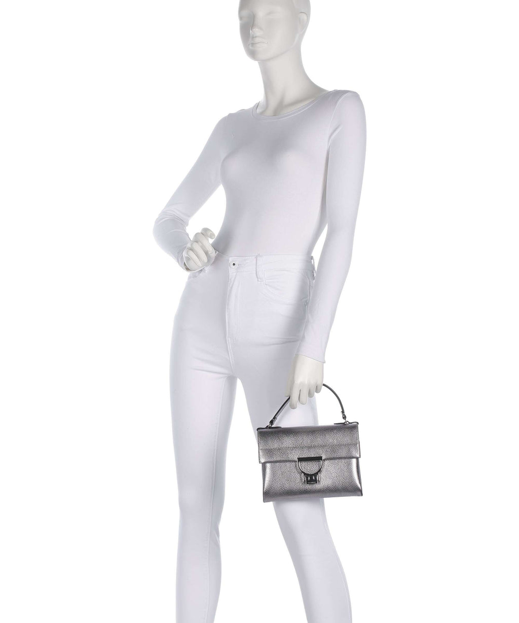 Coccinelle Arlettis Handbag steel