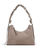 Coccinelle Boheme Suede Torba na ramię warm taupe