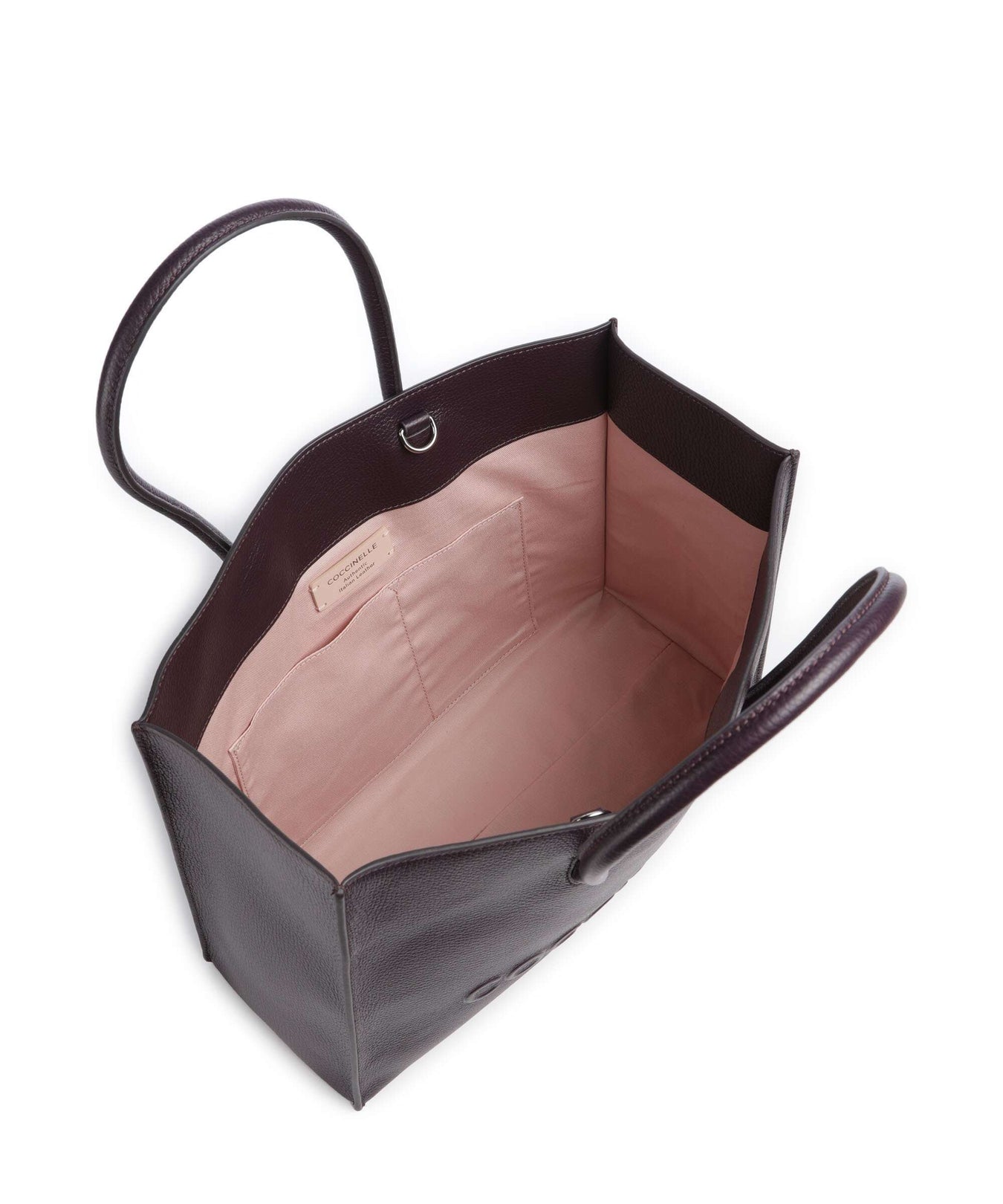 Coccinelle Myrtha Maxi Logo Tote bag prune