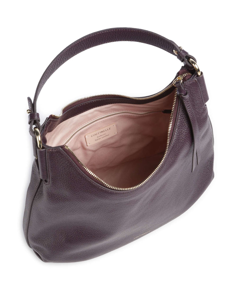 Coccinelle Rebekka Hobo bag prune