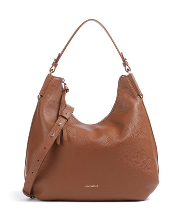 Coccinelle Rebekka Torebka worek cognac