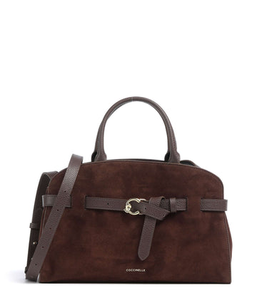 Coccinelle Sabine Suede Torebka brunette
