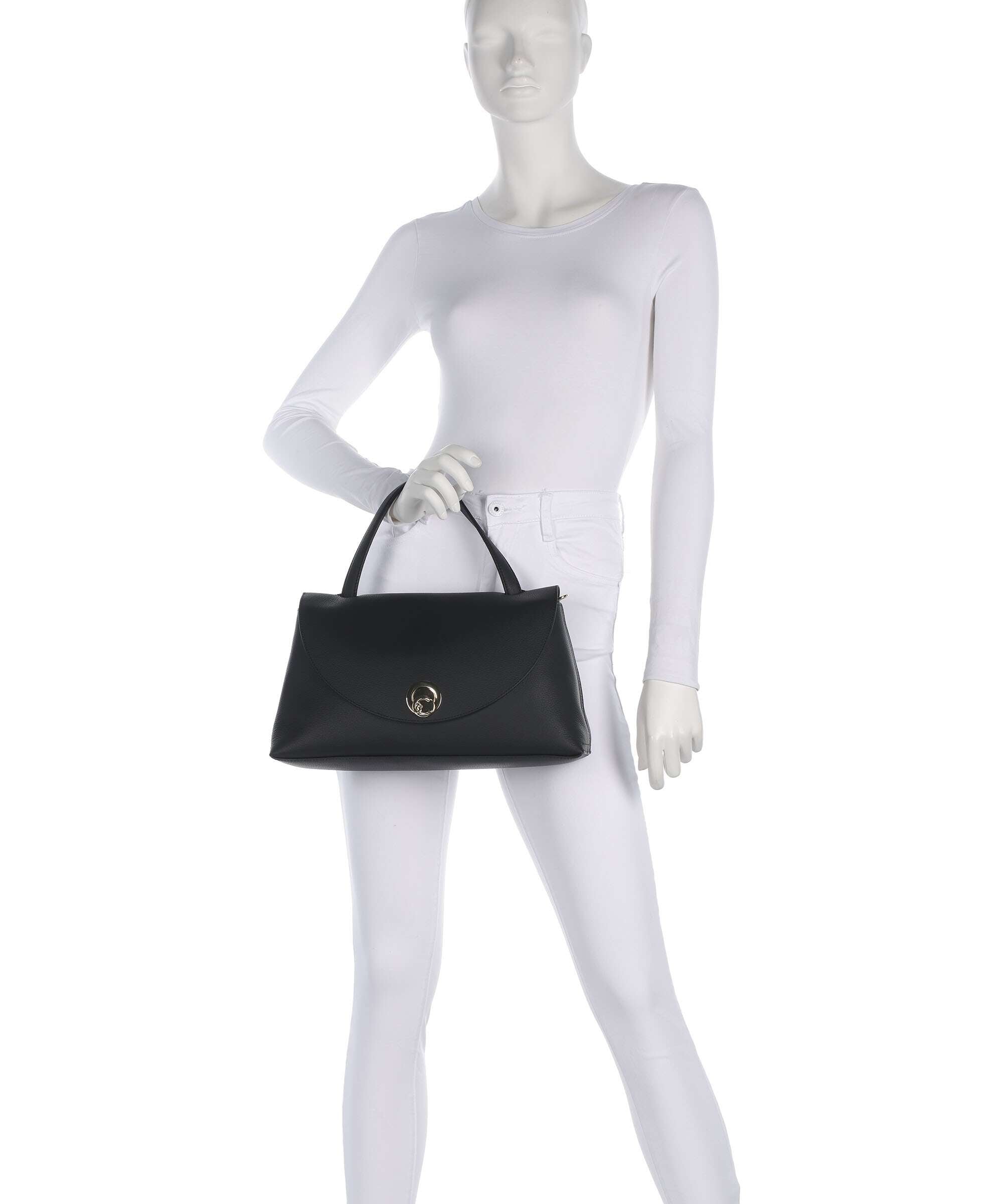 Coccinelle Nikla Handbag noir/cognac