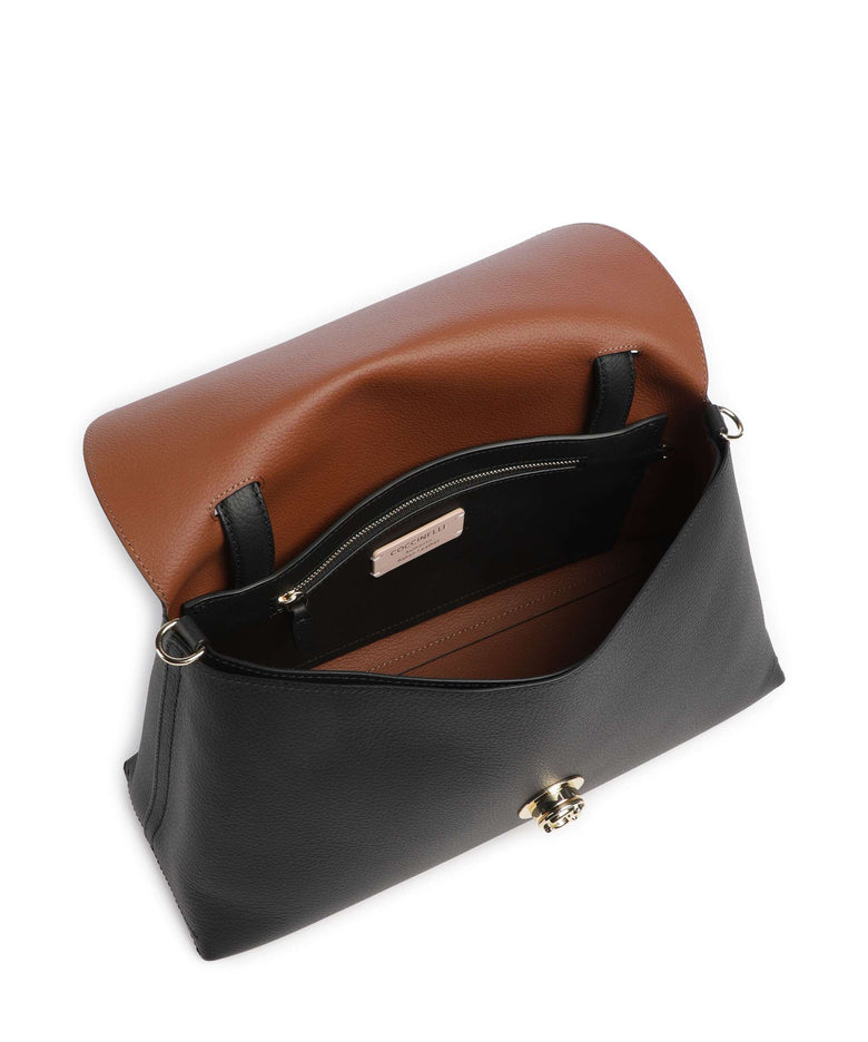 Coccinelle Nikla Handbag noir/cognac