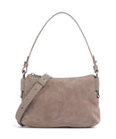 Coccinelle Rebekka Suede Torba na ramię warm taupe