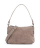 Coccinelle Rebekka Suede Torba na ramię warm taupe