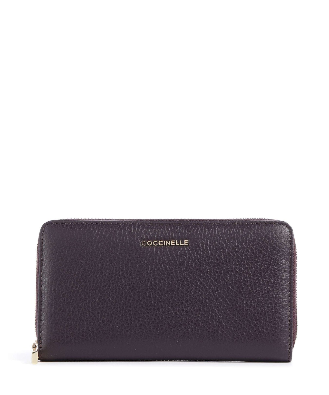 Coccinelle Metallic Soft Wallet prune