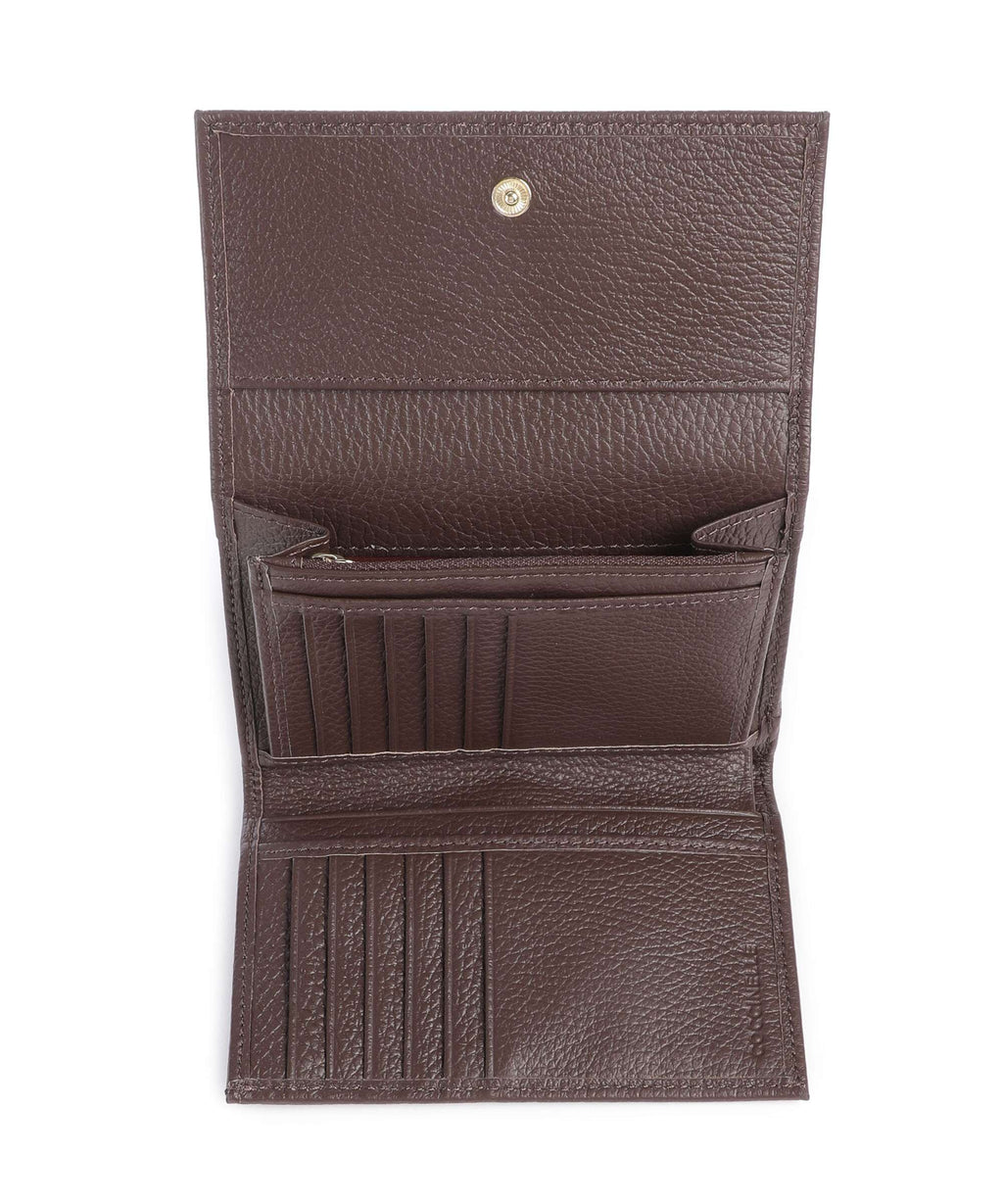 Coccinelle Metallic Soft RFID Wallet brunette
