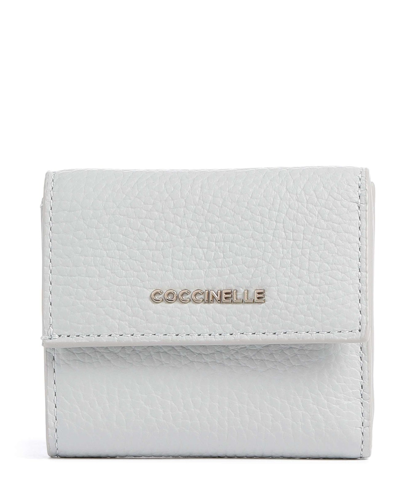 Coccinelle Metallic Soft RFID Wallet snow