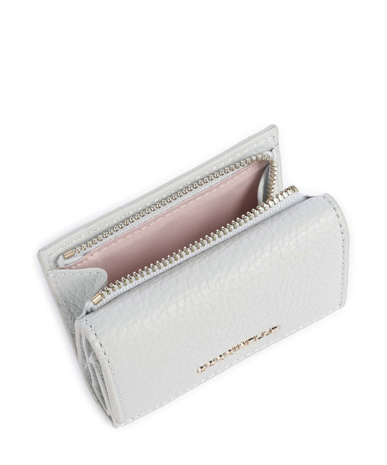 Coccinelle Metallic Soft Wallet snow