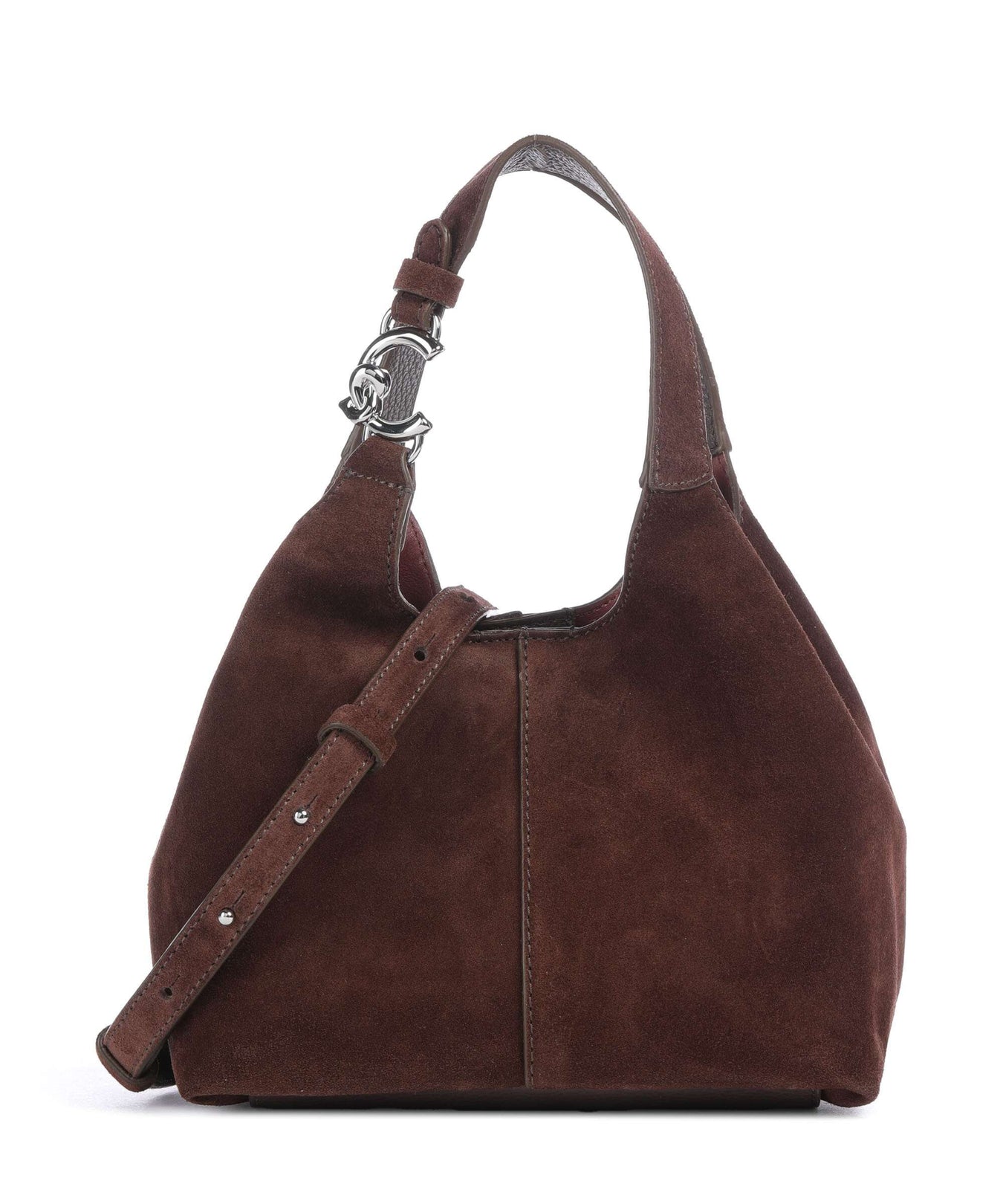 Coccinelle C-Easy Suede Handbag brunette