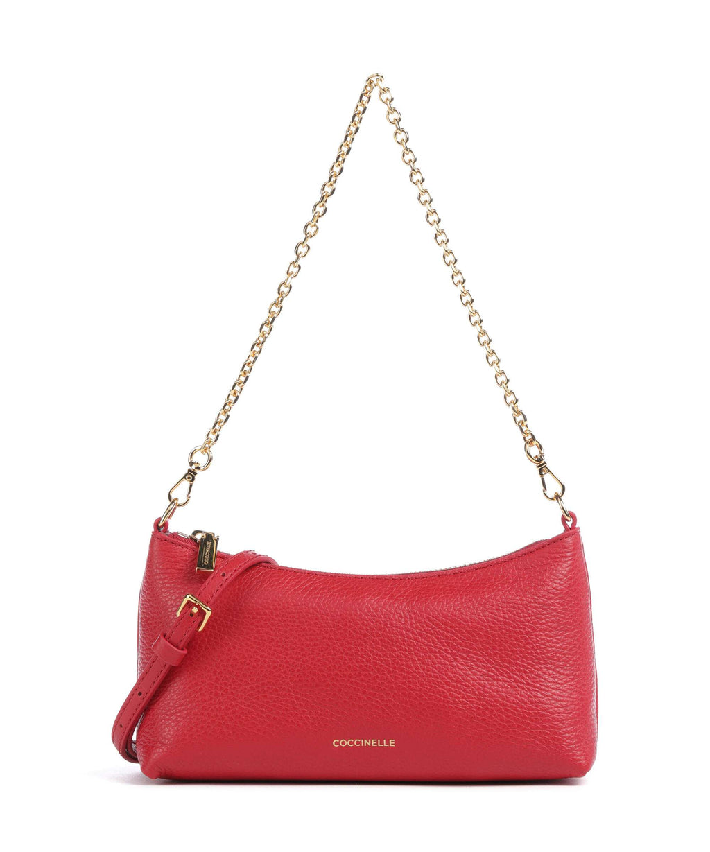 Coccinelle Aura Shoulder bag scarlet
